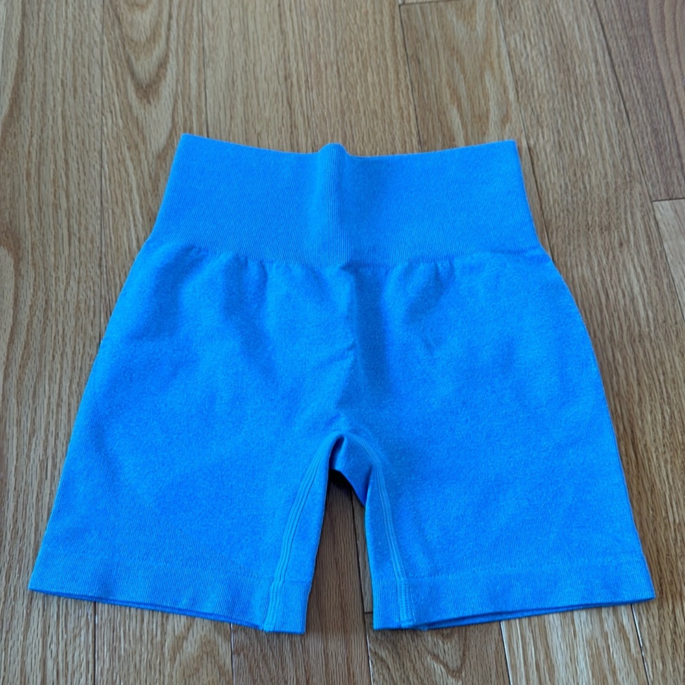Blue Workout Shorts